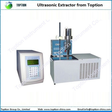 Pequeño extractor ultrasónico de baja temperatura